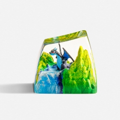 Pokemon - Mega Charizard X Artisan Keycap Breakwooden 2