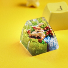 Pokemon - Pidgeot Artisan Keycap Breakwooden