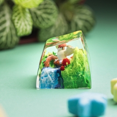 Pokemon - Pidgeot Artisan Keycap Breakwooden