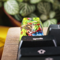 Pokemon - Pidgeot Artisan Keycap Breakwooden 2