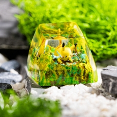 Pokemon - Pikachu Artisan Keycap Breakwooden 10