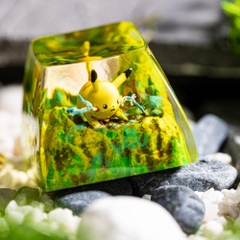 Pokemon - Pikachu Artisan Keycap Breakwooden 10