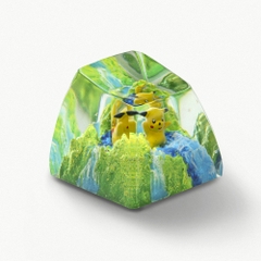 Pokemon - Pikachu Artisan Keycap Breakwooden 12