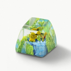Pokemon - Pikachu Artisan Keycap Breakwooden 12