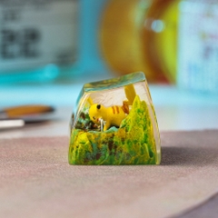 Pokemon - Pikachu Artisan Keycap Breakwooden 3