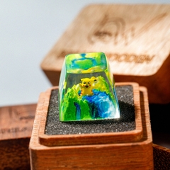 Pokemon - Pikachu Artisan Keycap Breakwooden 7