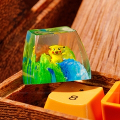 Pokemon - Pikachu Artisan Keycap Breakwooden 8