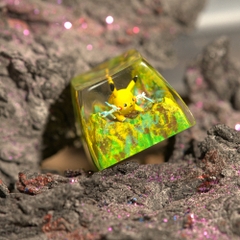 Pokemon - Pikachu Artisan Keycap Breakwooden 9