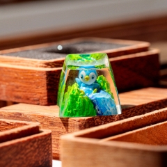 Pokemon - Piplup Artisan Keycap Breakwooden