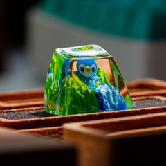 Pokemon - Piplup Artisan Keycap Breakwooden