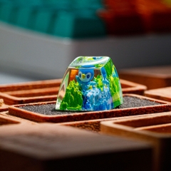 Pokemon - Piplup Artisan Keycap Breakwooden