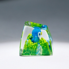 Pokemon - Piplup Artisan Keycap Breakwooden 2