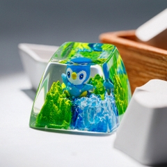 Pokemon - Piplup Artisan Keycap Breakwooden 2