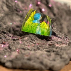 Pokemon - Piplup Artisan Keycap Breakwooden 3