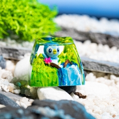 Pokemon - Piplup Artisan Keycap Breakwooden 5