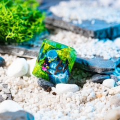 Pokemon - Piplup Artisan Keycap Breakwooden 5