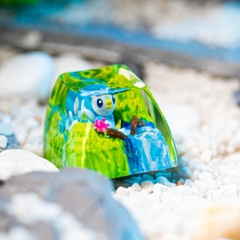 Pokemon - Piplup Artisan Keycap Breakwooden 5