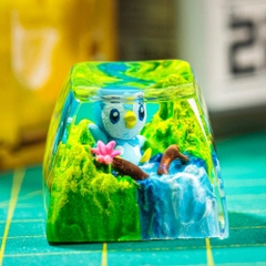 Pokemon - Piplup Artisan Keycap Breakwooden 5