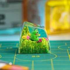 Pokemon - Politoed Artisan Keycap Breakwooden