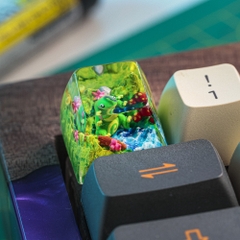 Pokemon - Politoed Artisan Keycap Breakwooden 5