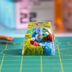 Pokemon - Poliwrath Artisan Keycap Breakwooden