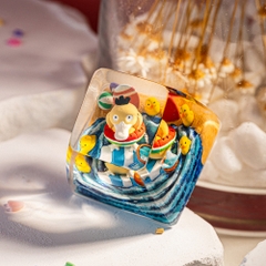 Pokemon - Psyduck Artisan Keycap Breakwooden 17