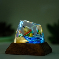 Pokemon - Psyduck Artisan Keycap Breakwooden 18