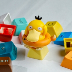 Pokemon - Psyduck Artisan Keycap Breakwooden 2