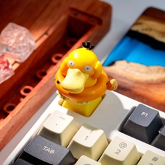 Pokemon - Psyduck Artisan Keycap Breakwooden 2