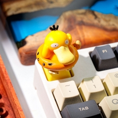 Pokemon - Psyduck Artisan Keycap Breakwooden 2