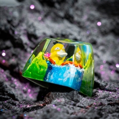 Pokemon - Psyduck Artisan Keycap Breakwooden 4
