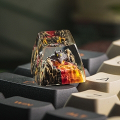 Pokemon - Pumpkaboo Artisan Keycap Breakwooden