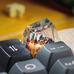 Pokemon - Pumpkaboo Artisan Keycap Breakwooden