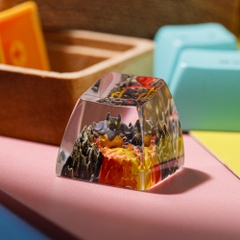 Pokemon - Pumpkaboo Artisan Keycap Breakwooden 2