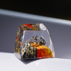 Pokemon - Pumpkaboo Artisan Keycap Breakwooden 2