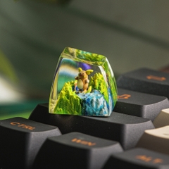 Pokemon - Raichu Artisan Keycap Breakwooden 3