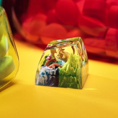 Pokemon - Raichu Artisan Keycap Breakwooden 5