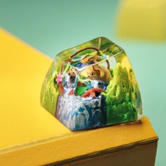 Pokemon - Raichu Artisan Keycap Breakwooden 5