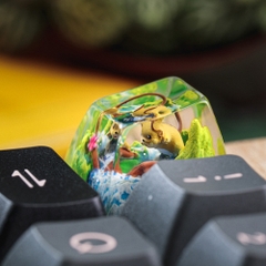 Pokemon - Raichu Artisan Keycap Breakwooden 6