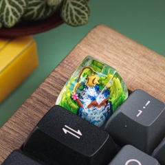 Pokemon - Raichu Artisan Keycap Breakwooden 6