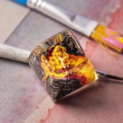 Pokemon - Rapidash Artisan Keycap Breakwooden