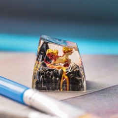 Pokemon - Rapidash Artisan Keycap Breakwooden