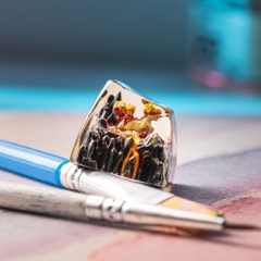 Pokemon - Rapidash Artisan Keycap Breakwooden