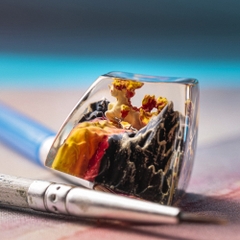 Pokemon - Rapidash Artisan Keycap Breakwooden