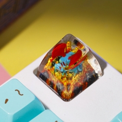 Pokemon - Salamence Artisan Keycap Breakwooden