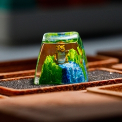 Pokemon - Sandshrew Artisan Keycap Breakwooden