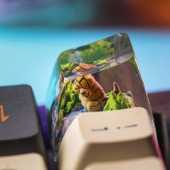 Pokemon - Sandshrew Artisan Keycap Breakwooden 2