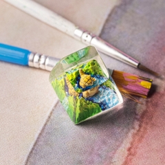 Pokemon - Sandshrew Artisan Keycap Breakwooden 3