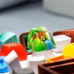 Pokemon - Sandslash Artisan Keycap Breakwooden