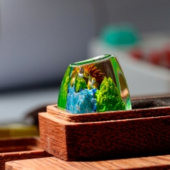 Pokemon - Sandslash Artisan Keycap Breakwooden